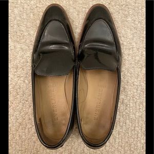 Evarlane patent loafer/ size 5